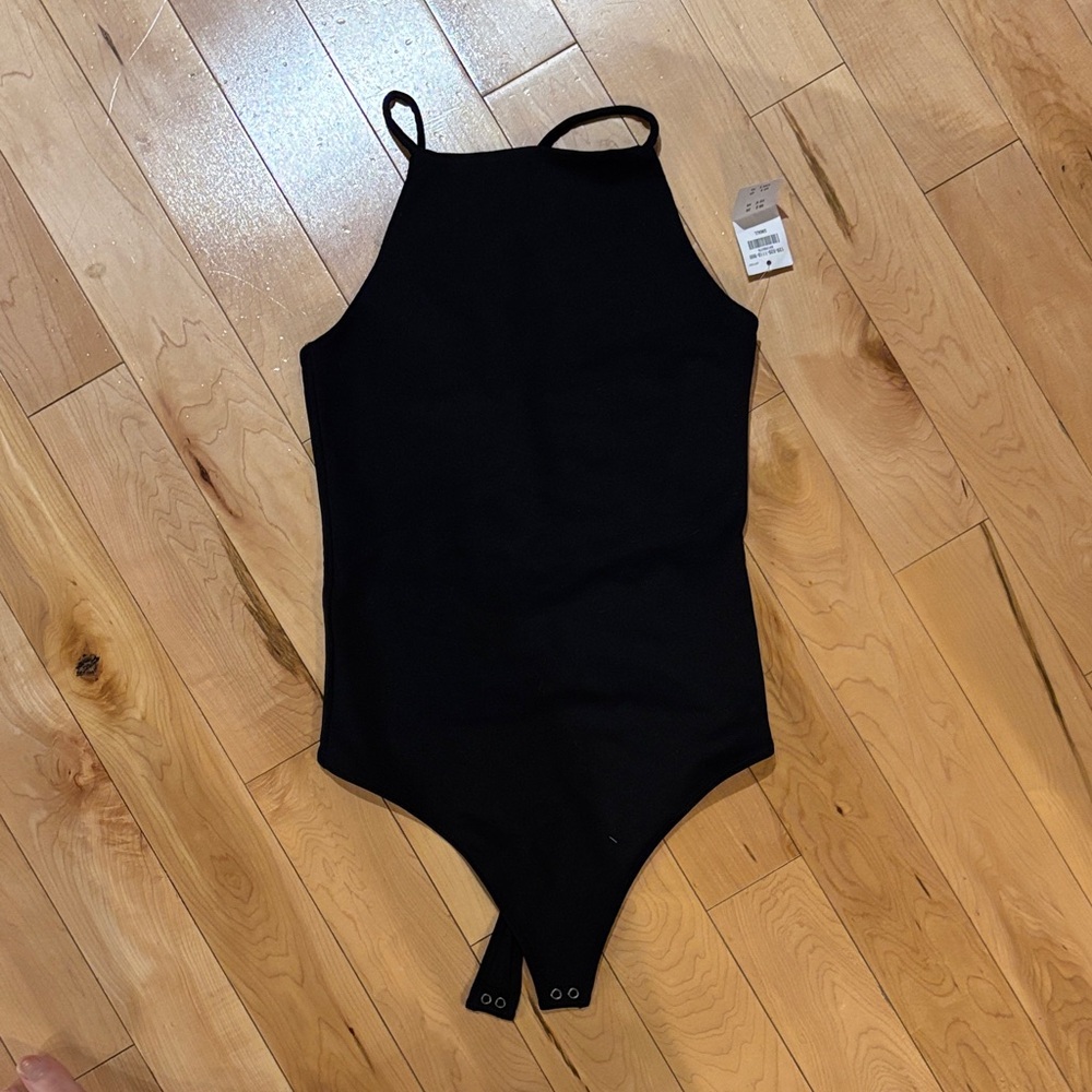 NWT: Black/Gold Bodysuit